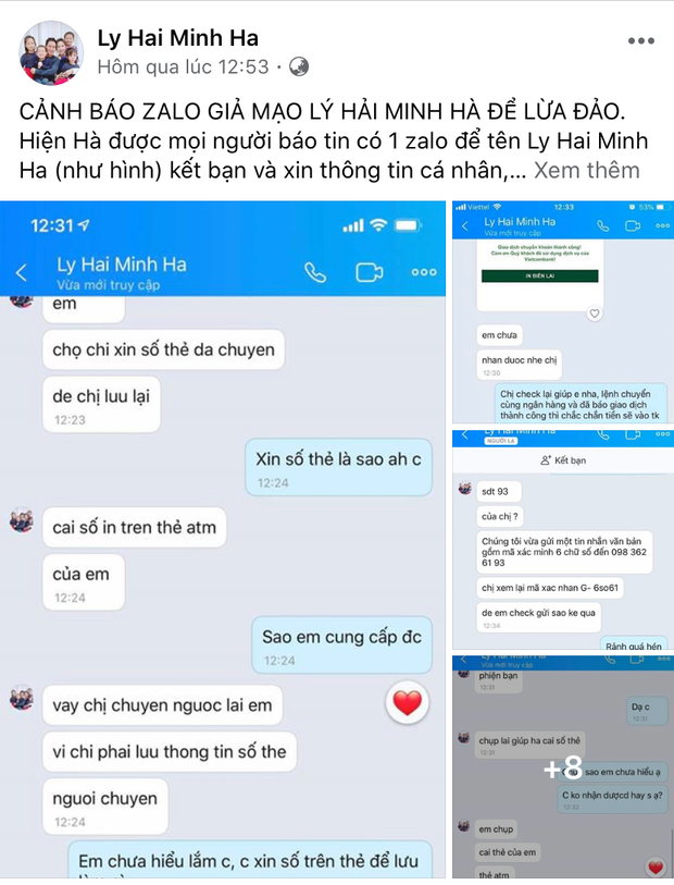 Xuất hiện tình trạng sao Vbiz bị giả mạo tài khoản kêu gọi từ thiện chống dịch và hạn mặn: Thủy Tiên - Lý Hải bức xúc, Hoài Linh ra mặt-4