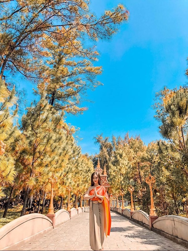Lạc bước xứ chùa Vàng tại ngôi chùa tuyệt đẹp xứ Huế-5