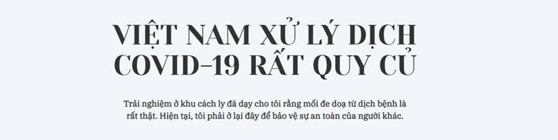 Chàng trai Anh viết từ khu cách ly: Việt Nam xử lý dịch rất quy củ-1