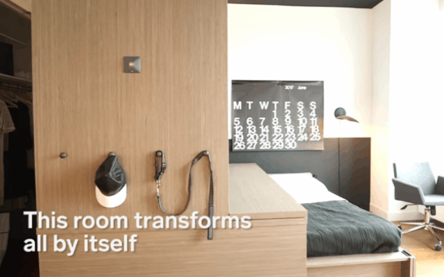 Màn biến hóa không tưởng của những nội thất thông minh cho căn nhà nhỏ-6