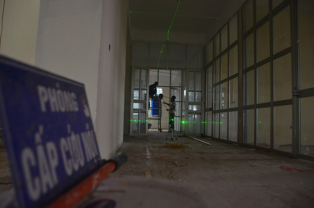Chùm ảnh: Cận cảnh quá trình biến bệnh viện bỏ hoang ở Hà Nội thành khu cách ly dành cho 200 người-3