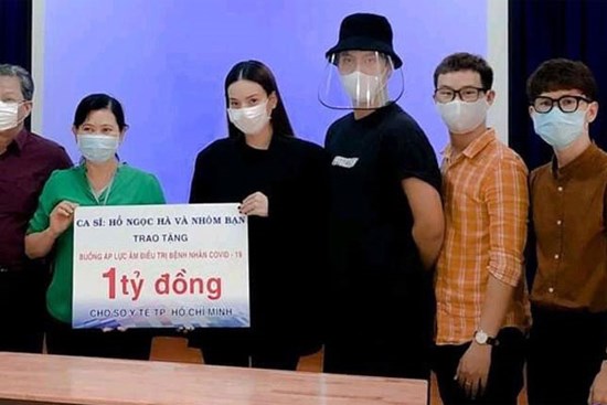 Hồ Ngọc Hà tiếp tục góp 2 phòng cách ly cho bệnh nhân Covid-19, nâng tổng số tiền ủng hộ lên đến 3,3 tỷ đồng