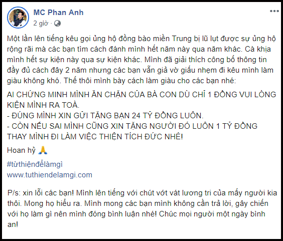 Phan Anh góp tiền từ thiện chống Covid-19 nhưng... chẳng ai biết con số là bao nhiêu!-3