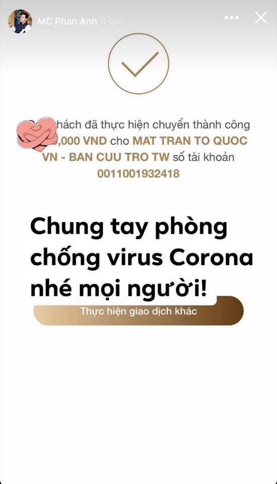 Phan Anh góp tiền từ thiện chống Covid-19 nhưng... chẳng ai biết con số là bao nhiêu!-1