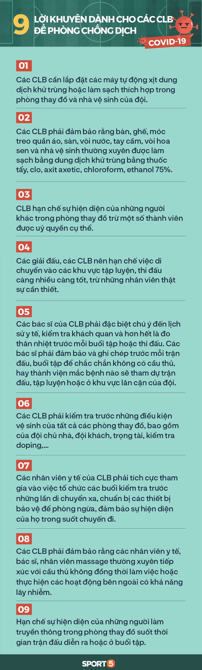 10 lời khuyên dành cho cầu thủ Việt mùa dịch Covid-19: Chú ý số 1 quan trọng nhưng không phải ai cũng lưu tâm-4