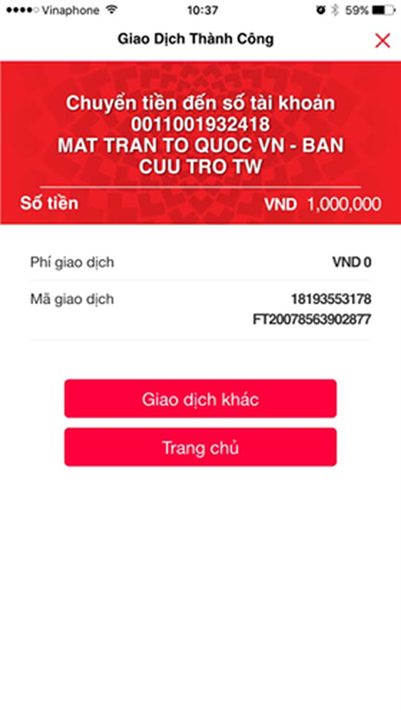 Người dân hào hứng chuyển khoản, nhắn tin ủng hộ phong trào chống dịch Covid-19: Nhiều hành động nhỏ kết thành sức mạnh lớn-3