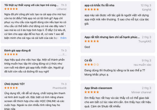 Bức xúc cảnh học trò thi nhau bình luận phản cảm, rate 1 sao để mau sập ứng dụng học tập, họp hành online Zoom-4
