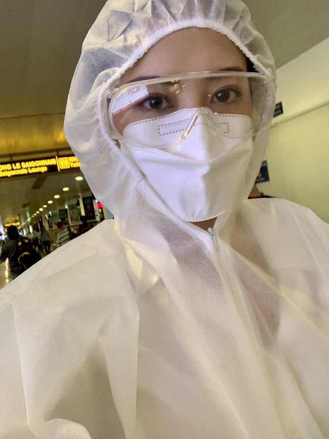 Chi Pu trao tận tay 5.000 bộ trang phục bảo hộ tại Hà Nội và TP. HCM phòng chống dịch Covid-19-11