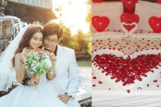 Tân hôn chú rể chuẩn bị phòng cưới lãng mạn nhưng nửa đêm bật dậy: