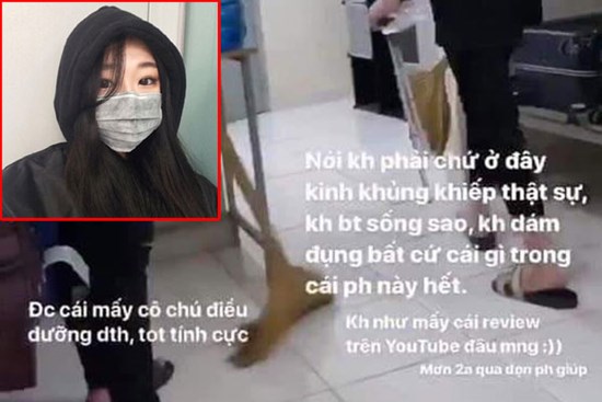 Bức xúc việc nữ du học sinh Mỹ chê bai khu cách ly KTX: 