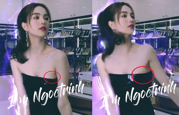 Diện váy gợi cảm, Ngọc Trinh bất cẩn để lộ miếng dán ngực kém tinh tế-7