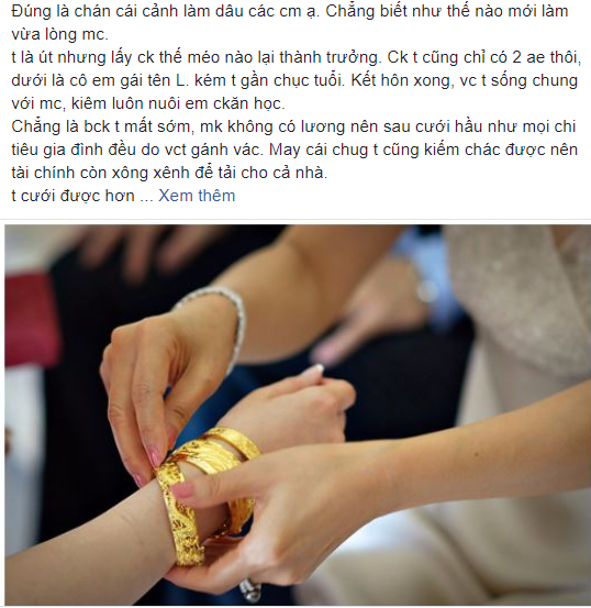 Em chồng cưới cho 3 chỉ vàng vợ còn bị mẹ chồng nói mỉa giàu mà ki, nàng dâu phân tích phải trái nghe xong ai cũng gật gù-1