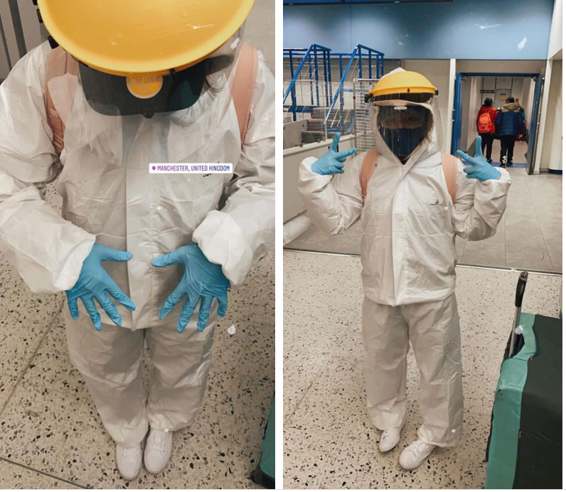 Hành trình lên máy bay về nước tránh dịch của nữ du học sinh Anh: Quay về là do tin vào hệ thống phòng dịch của Việt Nam-1