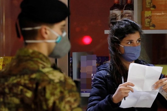 Italy có 3.957 ca nhiễm virus mới, 651 trường hợp tử vong