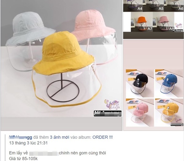 Mũ chống dịch có ngăn được SARS-CoV-2?-1