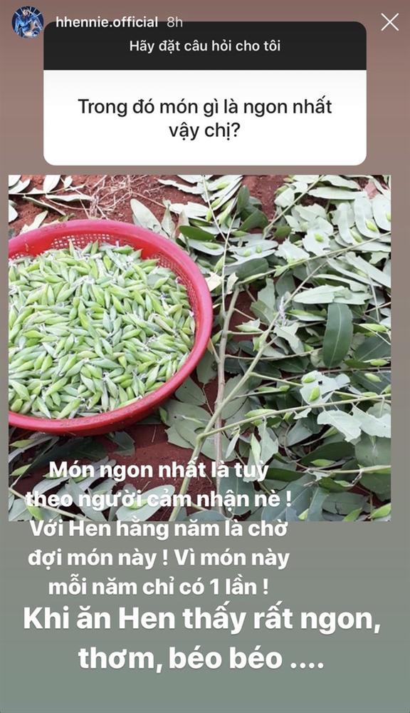 Được hỏi món gì ở quê nhà ngon nhất, HHen Niê đưa một tấm ảnh nhưng nhiều người hết hồn-1