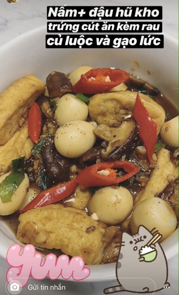 Gần 30 tuổi mới biết nấu ăn, mùa dịch Tóc Tiên ở nhà nâng cao tay nghề làm vợ đảm-11