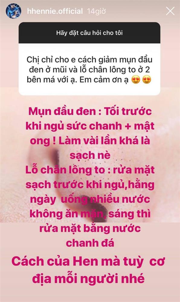 HHen Niê chỉ cách trị mụn đầu đen từ nguyên liệu rẻ bèo, nhưng lưu ý then chốt lại quên không nhắc tới-2