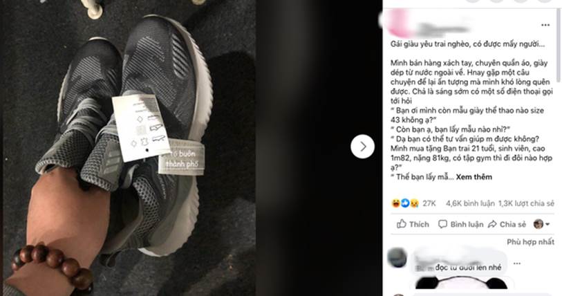 Chủ shop bán giày tưởng vừa được chứng kiến 1 chuyện tình yêu cảm động giữa cô gái giàu yêu chàng trai nghèo, ai ngờ tận mắt chứng kiến sốc không nói lên lời-1