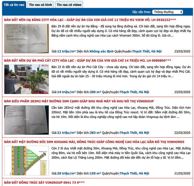 Nóng sốt đất nền Hòa Lạc: Liều ẵm tiền tỷ, coi chừng ngậm trái đắng!-3