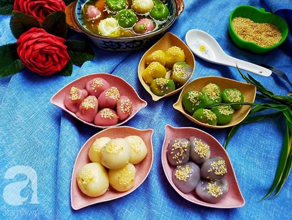 Mùng một đầu tháng làm bánh trôi ngũ sắc mong tháng mới bình an-6