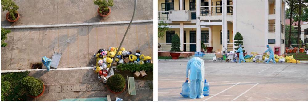 Cậu du học sinh từng nổi tiếng khi bày tiệm tạp hóa trong phòng cách ly tiếp tục tạo làn sóng với bộ ảnh cảm động về những người lính ướt đẫm mồ hôi nơi chống dịch-10