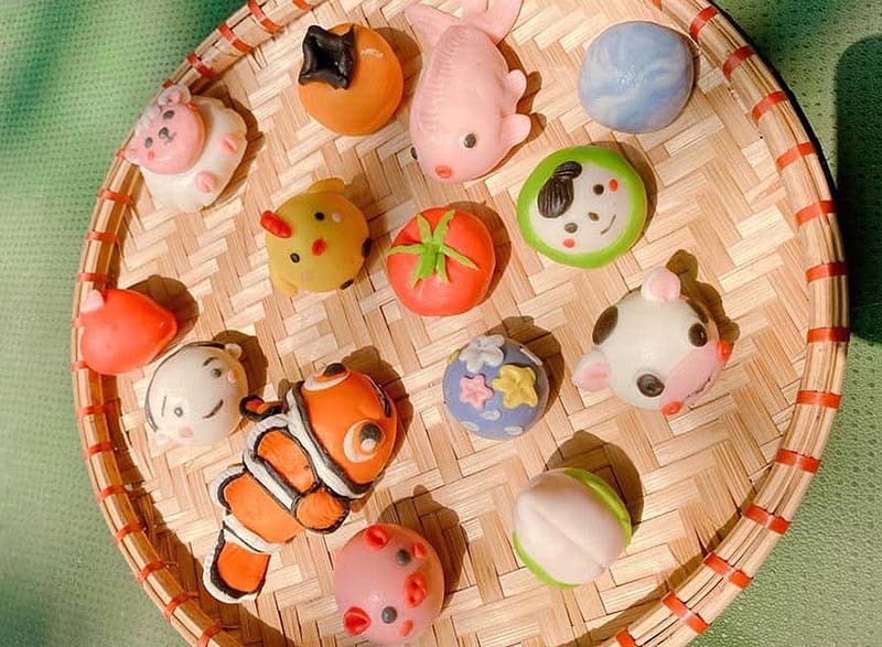 Bánh trôi thú cưng nhân trứng muối, hàng lạ gây sốt Tết Hàn thực-2