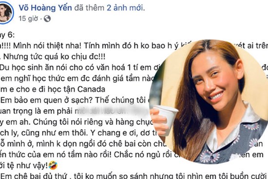 Du học sinh Canada chê khu cách ly bẩn, Võ Hoàng Yến thẳng thắn nêu quan điểm: 