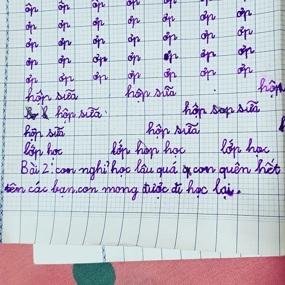 Cô giáo yêu cầu viết văn tả bạn học, bé gái lớp 1 phán một câu khiến ai cũng cười xỉu vì nghe vô lý nhưng đầy thuyết phục-1