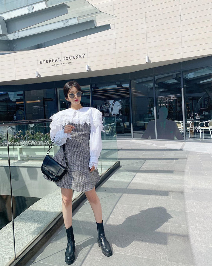 Kiểu áo bánh bèo động trời” được gái Hàn xem như chân ái, mix đồ hiện đại mà không thắm mới hay-6