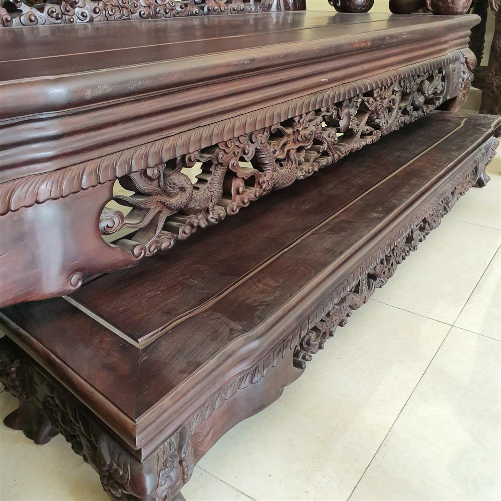 6 tỷ bộ ghế tứ linh hàng hiếm, đại gia cất kho 30 năm không bán-10