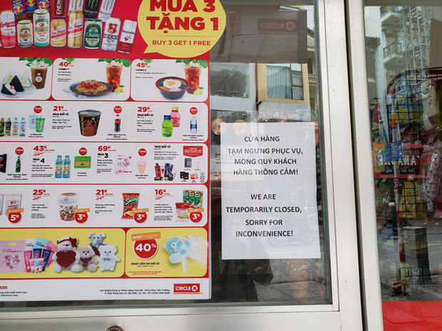 Circle K Chùa Láng - nơi có khách nhiễm Covid-19 ngồi 4 tiếng để mua sắm vẫn mở cửa-1