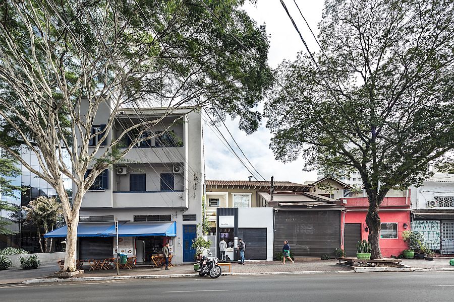 Ngôi nhà 54m² nhưng với cách thiết kế sáng tạo đã biến mặt tiền 4m thành 2 không gian vừa cho thuê vừa sử dụng tách biệt-4