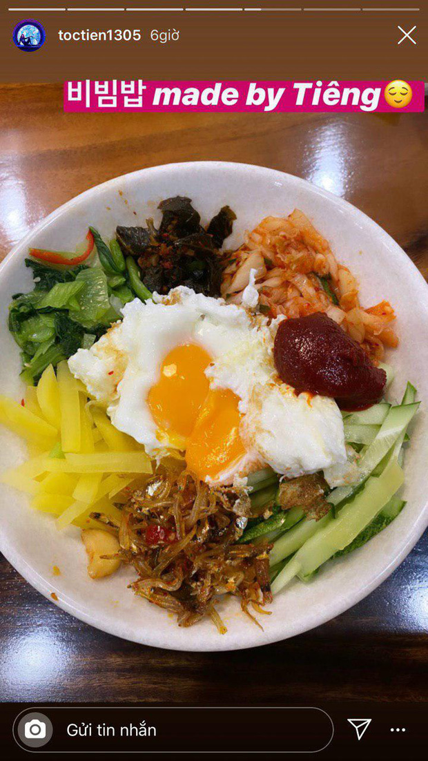 Tóc Tiên đồng vợ đồng chồng với Touliver tập thể dục nâng cao sức khoẻ mùa dịch, zoom đến vật dụng thay tạ mà ngã ngửa-3