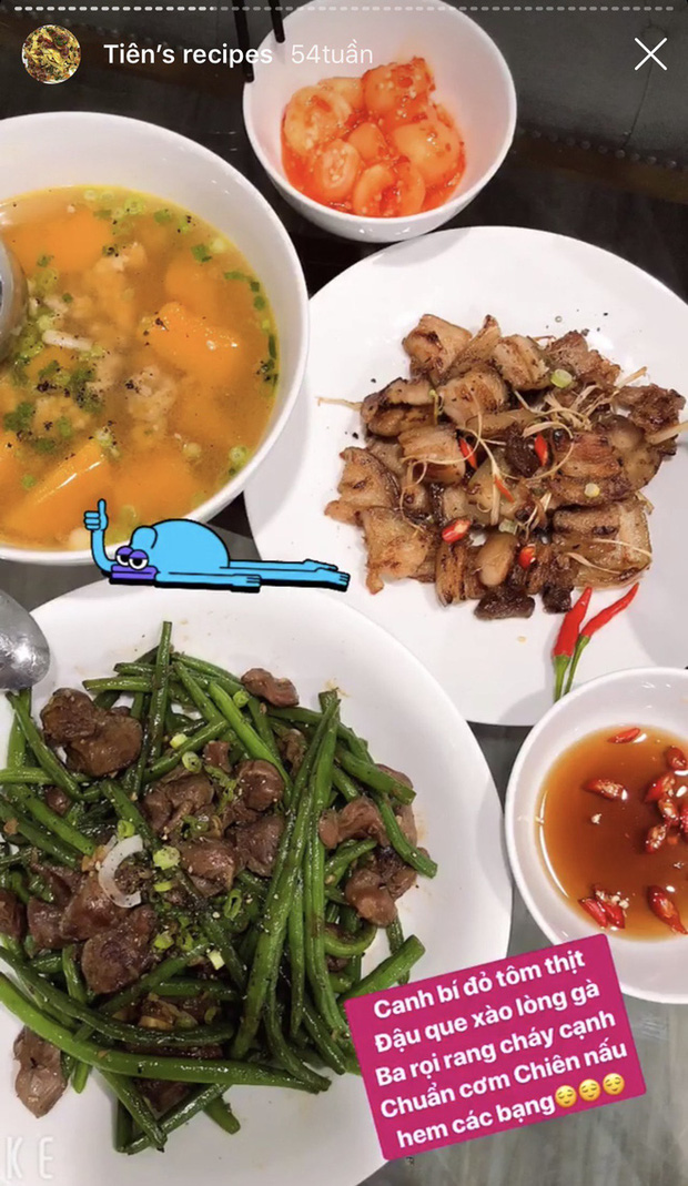 Tóc Tiên đồng vợ đồng chồng với Touliver tập thể dục nâng cao sức khoẻ mùa dịch, zoom đến vật dụng thay tạ mà ngã ngửa-5