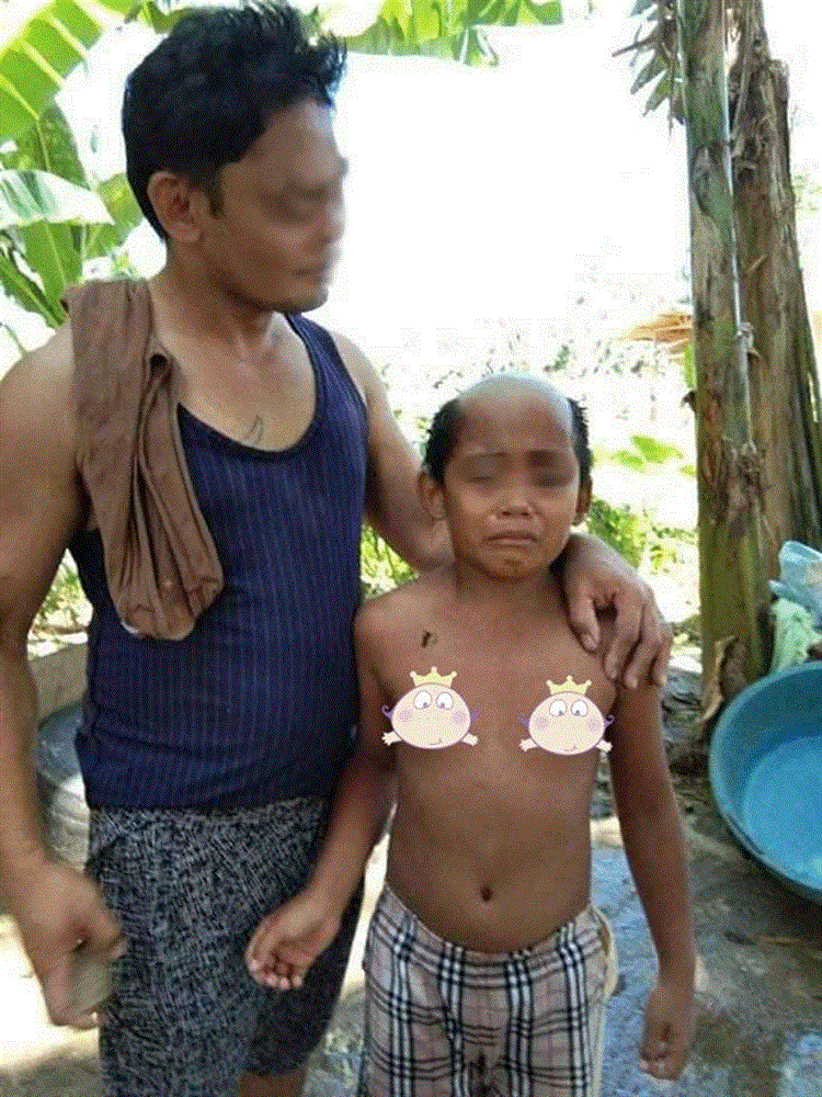 Cắt tóc tại gia cho đỡ tốn kém, ông bố trẻ cầm kéo và cái kết khiến cậu con trai khóc hết nước mắt còn dân mạng được phen không nhịn được cười-5