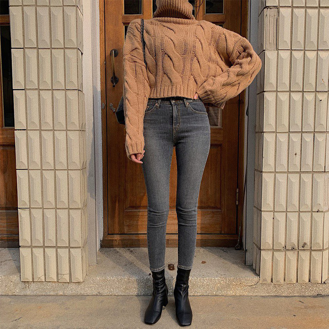 4 lối lên đồ với skinny jeans đảm bảo ăn tiền, vừa tôn dáng lại vừa trendy chẳng ai dám chê bạn lỗi mốt-7