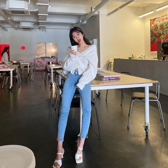 4 lối lên đồ với skinny jeans đảm bảo ăn tiền, vừa tôn dáng lại vừa trendy chẳng ai dám chê bạn lỗi mốt-9