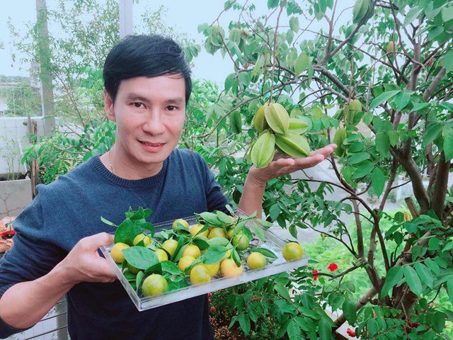 Lý Hải - Minh Hà thu hoạch vườn rau trái, khoe quả nào quả nấy đều siêu to-8