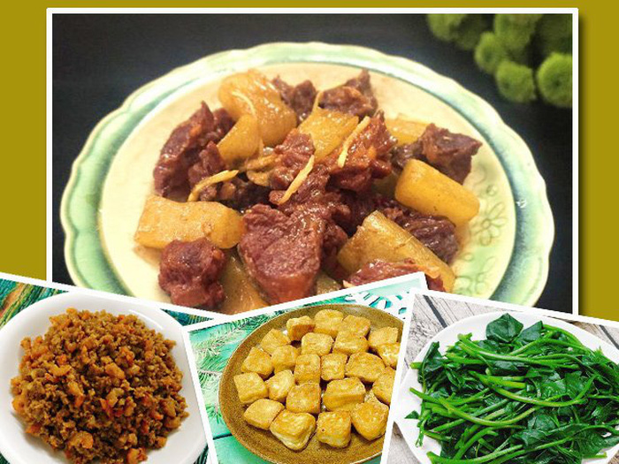 Cơm chiều 4 món vừa dọn lên mâm là hết bay vì mẹ nấu quá ngon-1