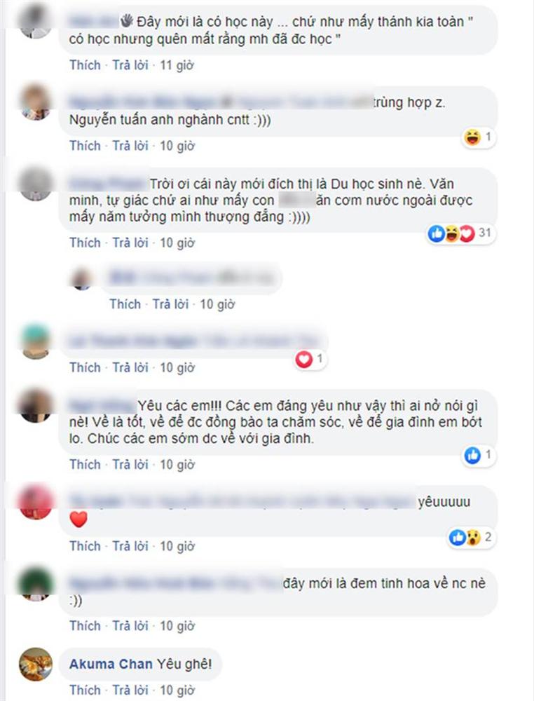 Trở về nước sau hành trình trốn chạy dịch Covid-19”: Nhóm du học sinh cúi đầu xin lỗi Tổ quốc!, tự nguyện làm sao đỏ trong khu cách ly, hình ảnh đẹp được bao người ủng hộ-3