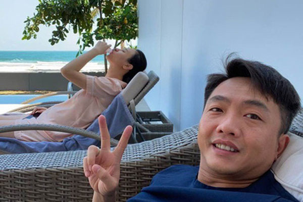 Vợ Cường Đô La phủ nhận tin đồn mang bầu dù tiếp tục lộ ảnh vòng 2 bất thường-4