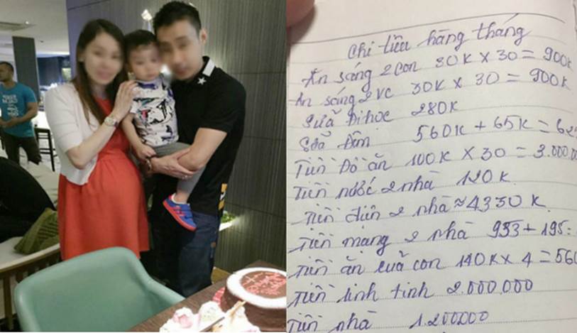 Tháng đưa vợ 15 triệu nhưng vẫn bị xin thêm, chồng nghi tiền bị đổ về nhà ngoại, vợ chẳng nói chẳng rằng chỉ đưa cho xem cuốn sổ mà anh tím tái mặt mày-1