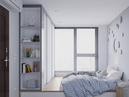 Những phòng ngủ được thiết kế riêng cho nhà nhỏ khiến người khác phải đỏ mắt ghen tỵ-2