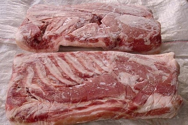 Ồ ạt về Việt Nam, giá thịt lợn nhập khẩu rẻ hơn ngoài chợ-1