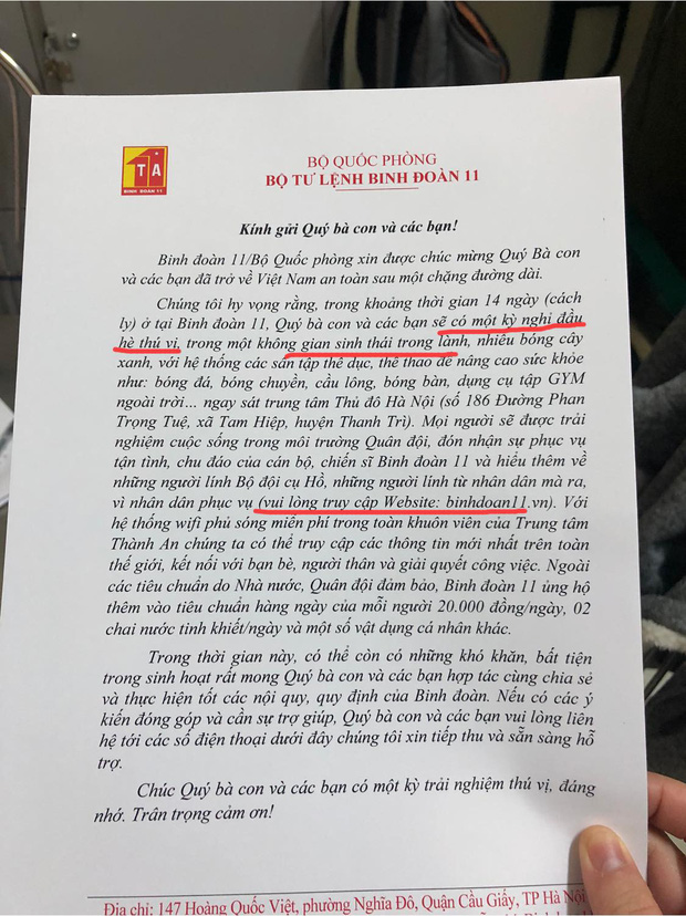 Nữ du học sinh Hà Lan và chia sẻ về những chú bộ đội trong 14 ngày cách ly tập trung: Cái dáng cúi gập người cảm ơn đồng bào khiến ai cũng rơi nước mắt-1