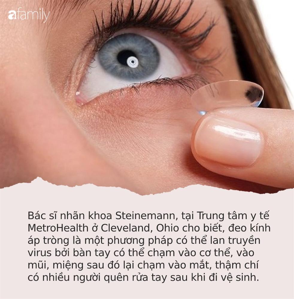 Trong mùa dịch Covid-19, chuyên gia khuyến cáo chị em vì 2 lý do này mà tuyệt đối đừng dùng kính áp tròng-1