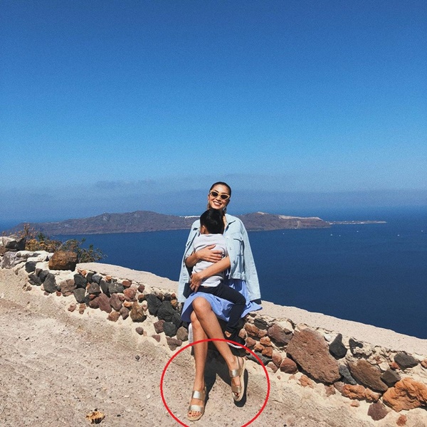 Hóa ra Hà Tăng thường xài chiêu khi tạo dáng thì mới có những bức hình chân dài tít tắp, rất mực duyên dáng thế này-2