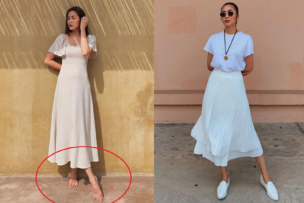 Một trong những thần chú sang chảnh hóa phong cách của phụ nữ Pháp chính là váy áo cổ chữ V-15