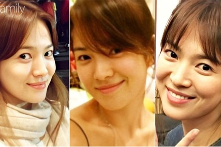 Nhìn tuyển tập ảnh mặt mộc ít son phấn của Song Hye Kyo, người ta sẽ biết nhan sắc của cô 